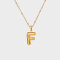 Collier lettre F