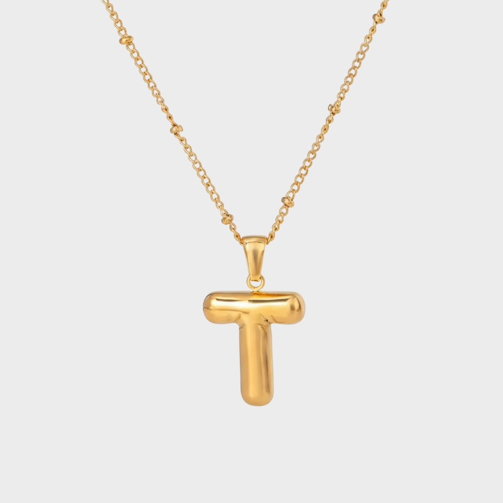 Collier lettre T
