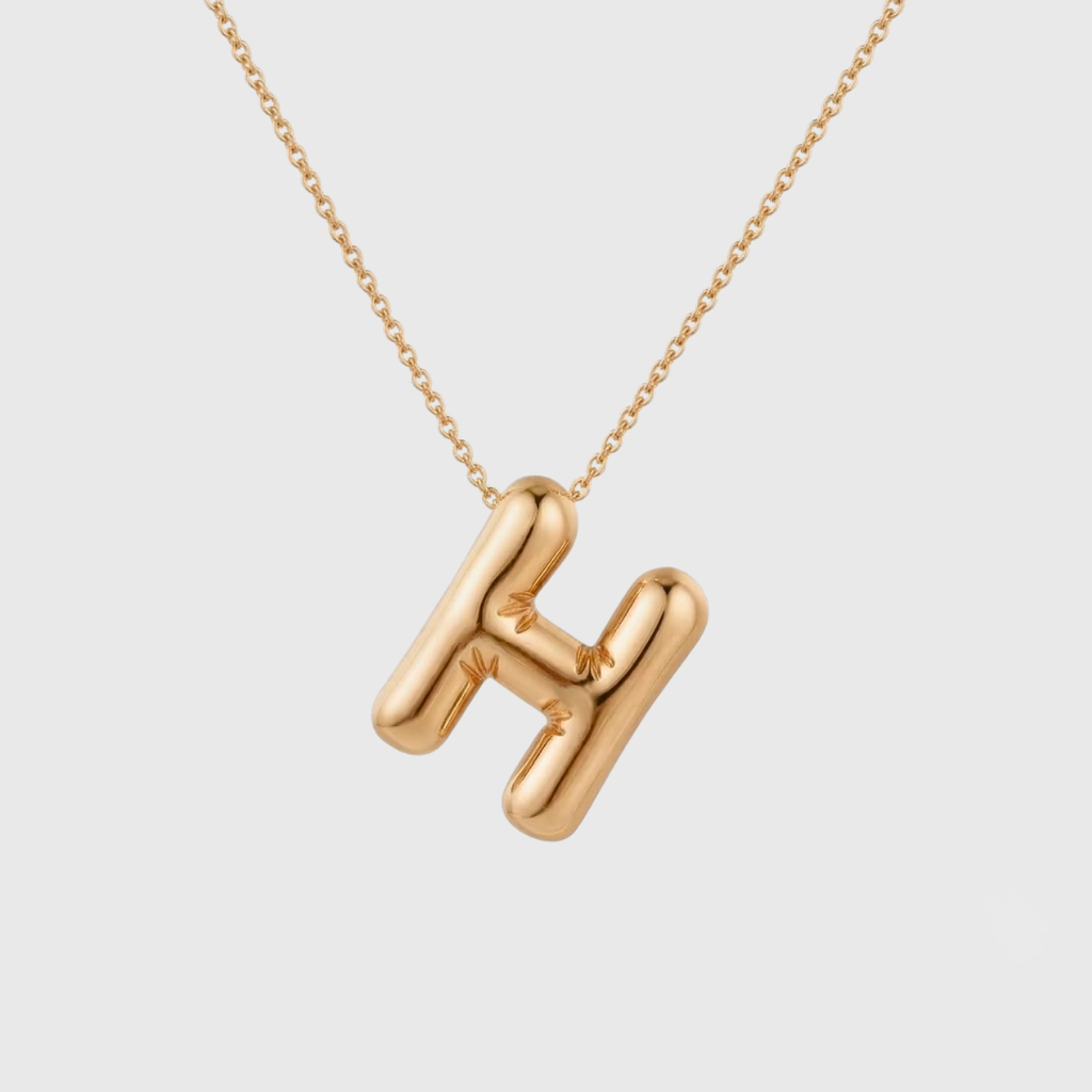 Collier lettre H