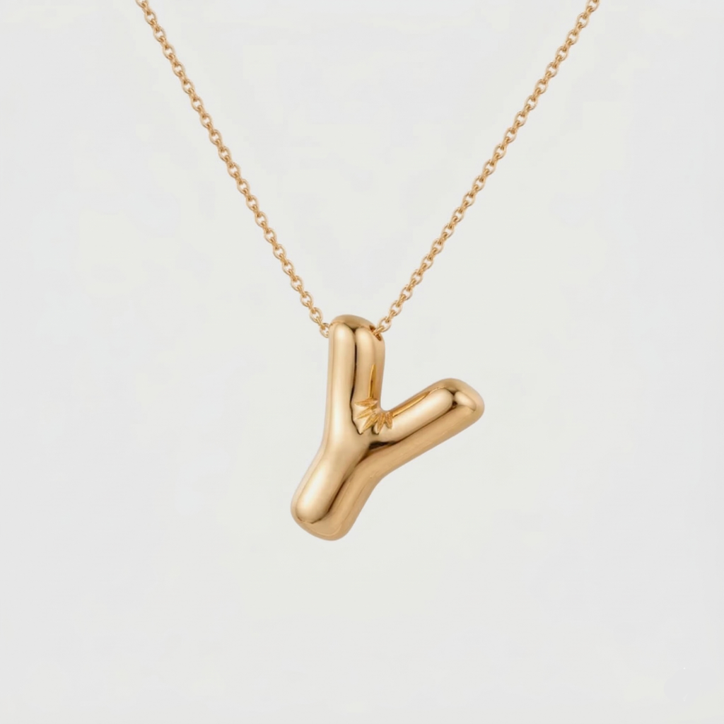 Collier lettre Y