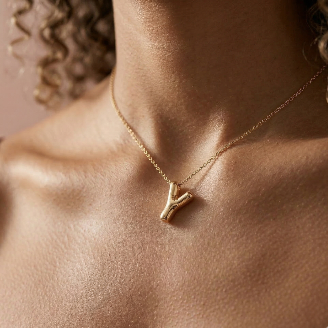 Collier lettre Y