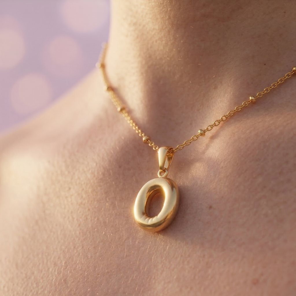 Collier lettre O
